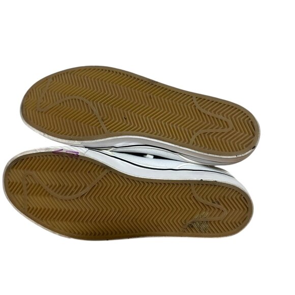 Nike SB Zoom Stefan Janoski Skateboarding 615957-100 White Canvas Men's sz 9.5 - Picture 6 of 7